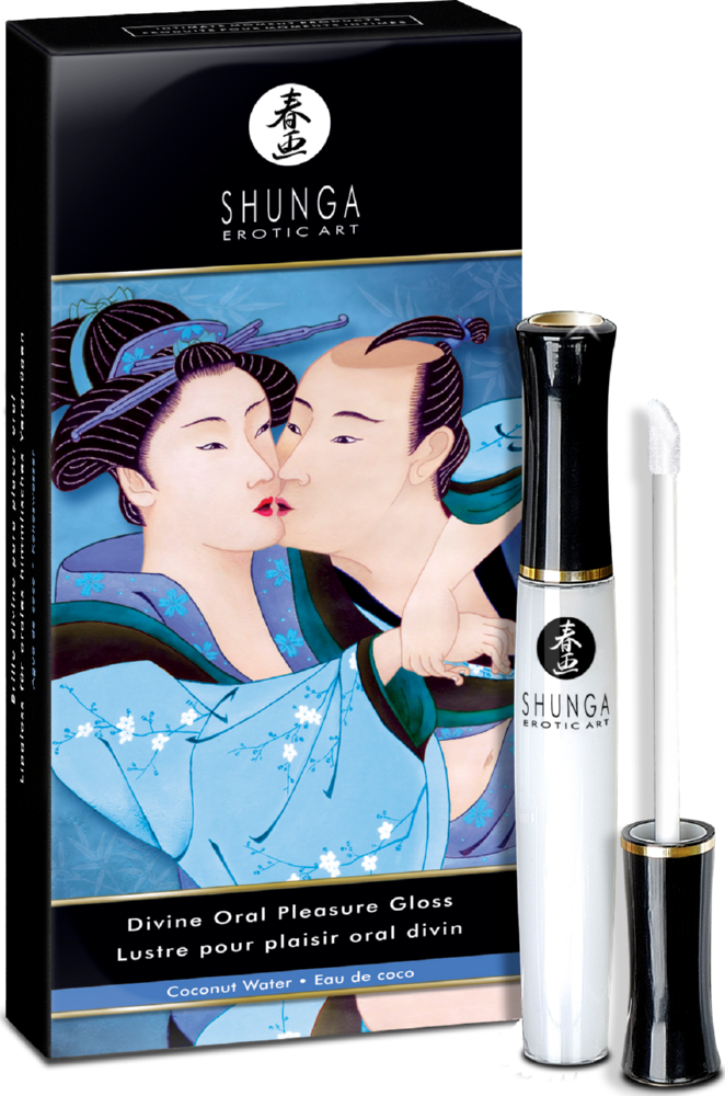 Shunga Erotic Art Divine Oral Gloss - Coco Water