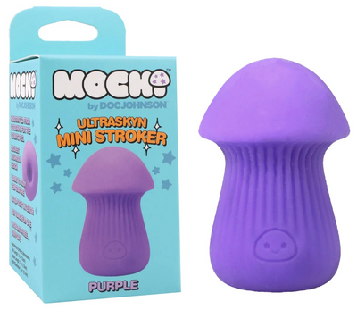 Mochi - UltraMini Mushroom Stroker - azzurro