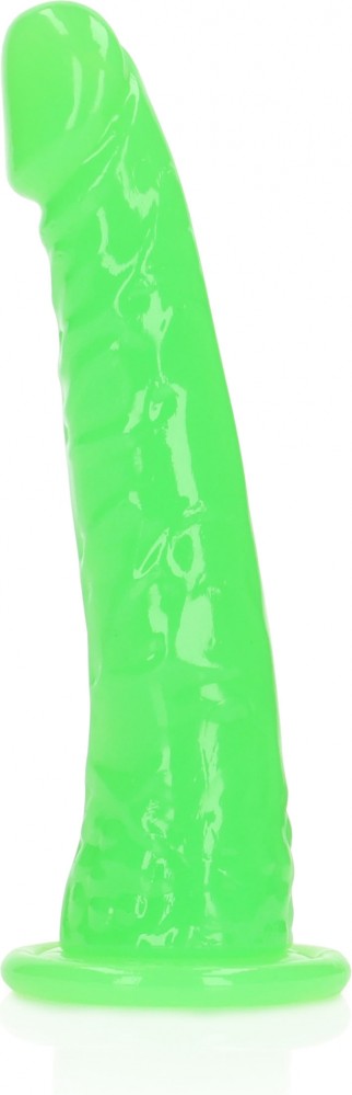 Slim Dildo Suction Cup Glow in the Dark 6''