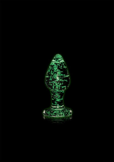 Ouch! Glass Butt Plug Glow in the Dark