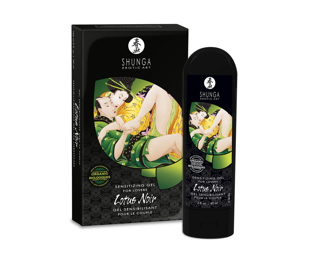 Shunga Erotic Art Sensitizing Gel - Lotus Noir