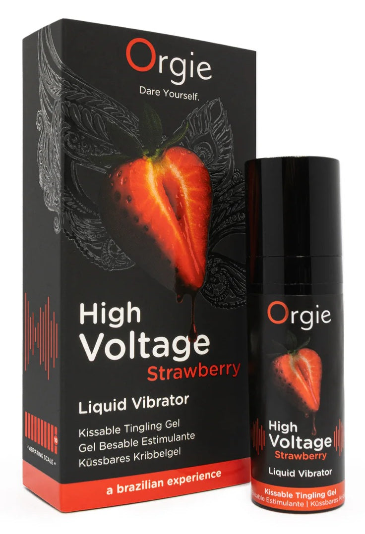 Orgie High Voltage Strawberry - Gel vibrante alla fragola
