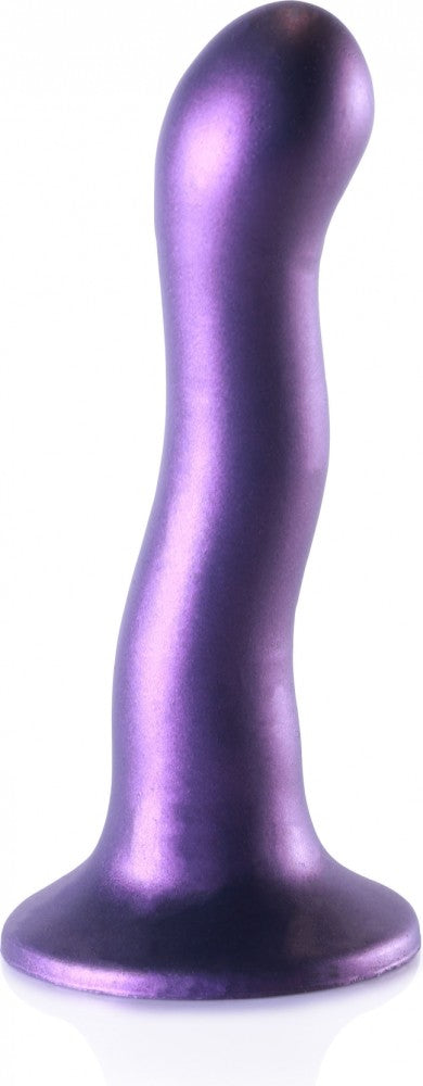 Ultra Soft Curvy G-Spot Dildo 7'' - Viola