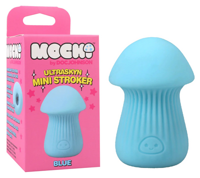 Mochi - UltraMini Mushroom Stroker - azzurro