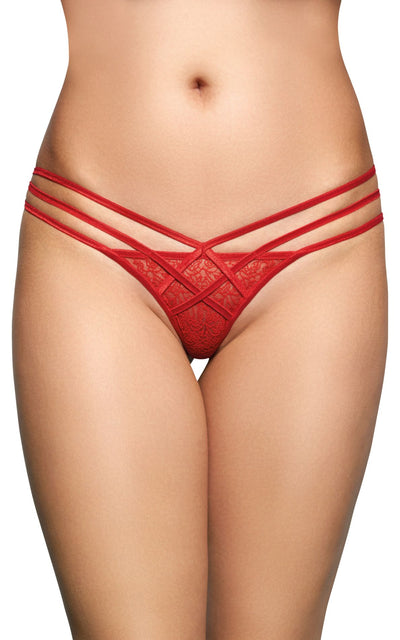 G-String 2492 M/L - bianco