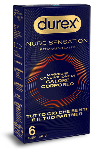 Nude Sensation Extra Lube - 6 Pezzi