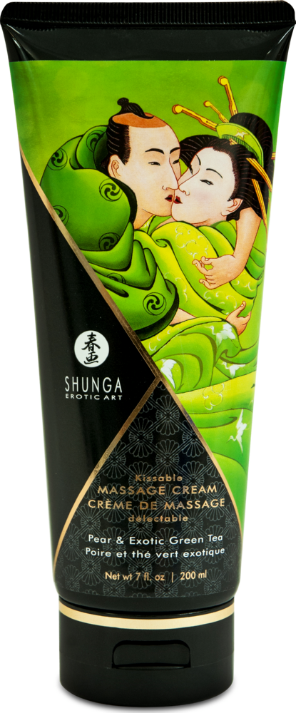 Shunga Erotic Art Massage Cream Pear & Tea