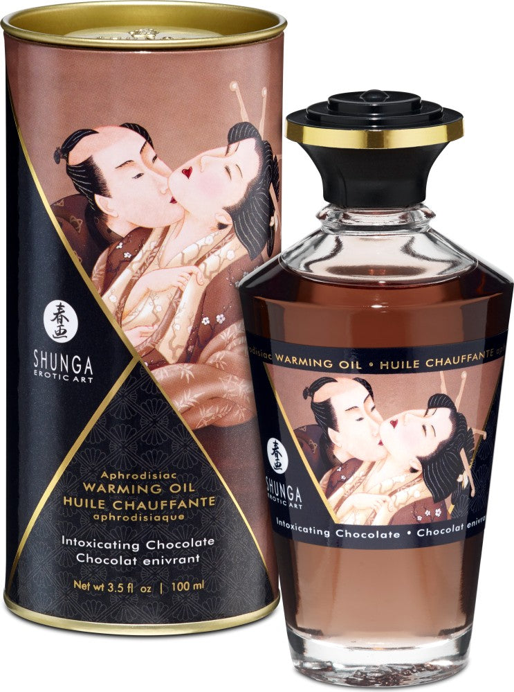 Shunga Erotic Art Aphrodisiac Oil - Chocolate 100ml