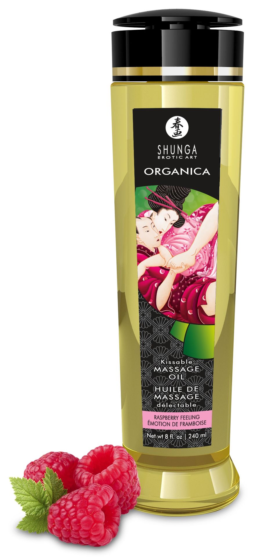 Massage Oil Organica - Raspberry Feeling 240 ml