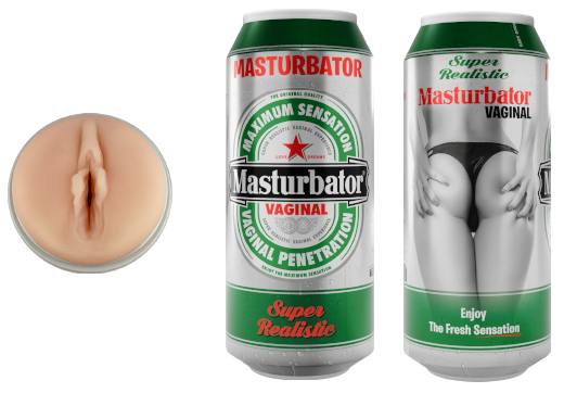 Alive Super Realistic Beer Stroker