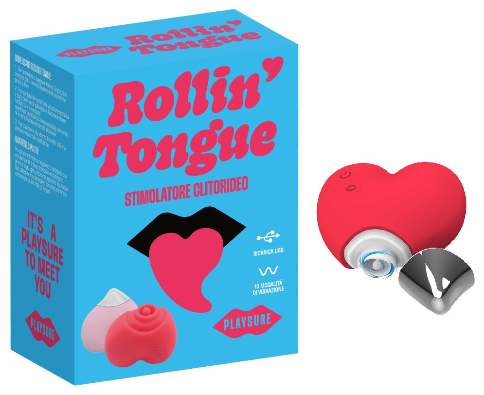 Playsure Rolling Tongue - stimolatore esterno tapping e discreto