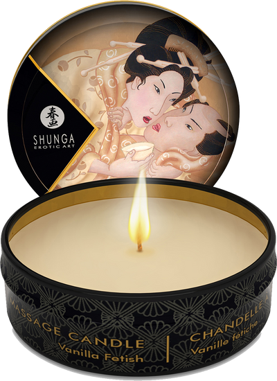 Shunga Erotic Art Candela da Massaggio Desire - Vaniglia - 30ml