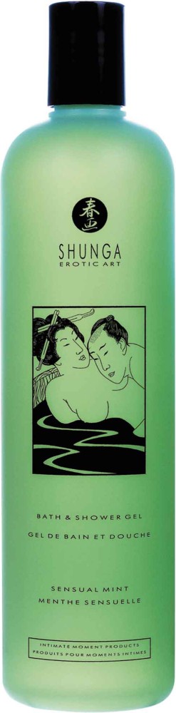 Shunga Erotic Art Bath & Shower Gel - menta