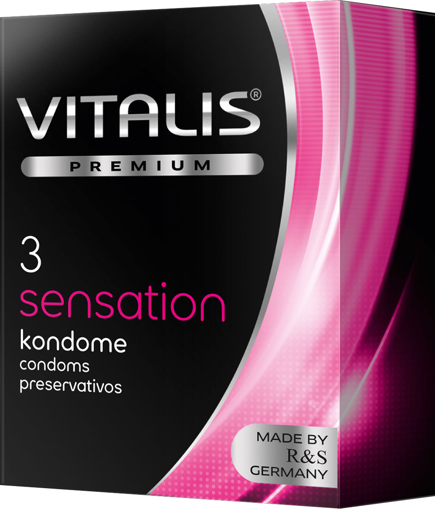 Vitalis Sensation - preservativi stimolanti - 3 pezzi