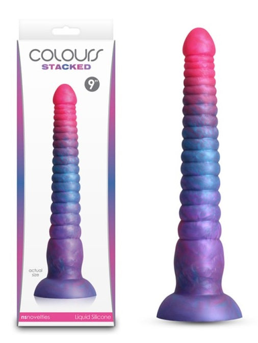 Stacked 9 inch Dildo