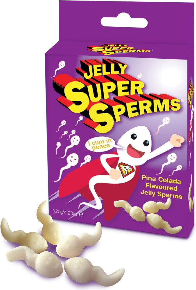 Spencer & Fleetwood Jelly Super Swimmers - caramelle a forma di girini gusto piña colada