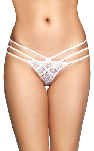 G-String 2492 M/L - bianco
