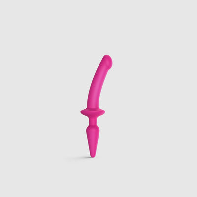 Strap-on-me Switch Plug-in Semi-Realistic Dildo Fucsia