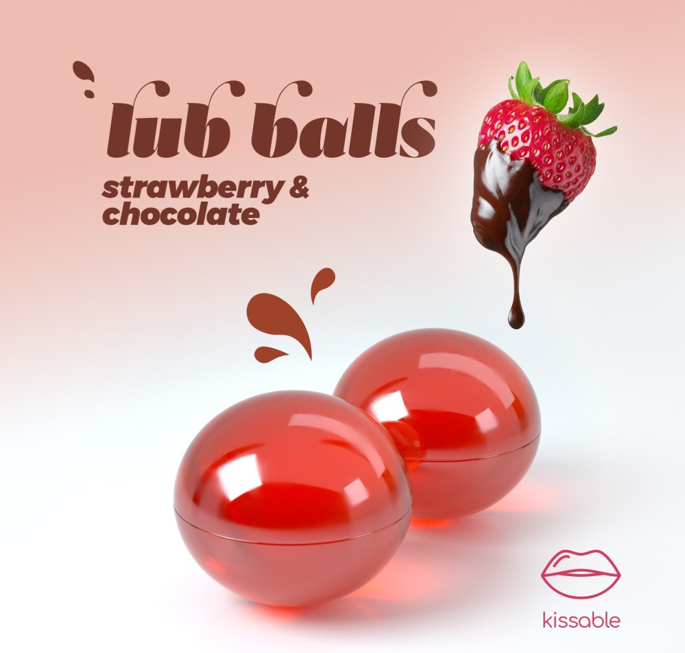 Lub Balls - Fragola e Cioccolato