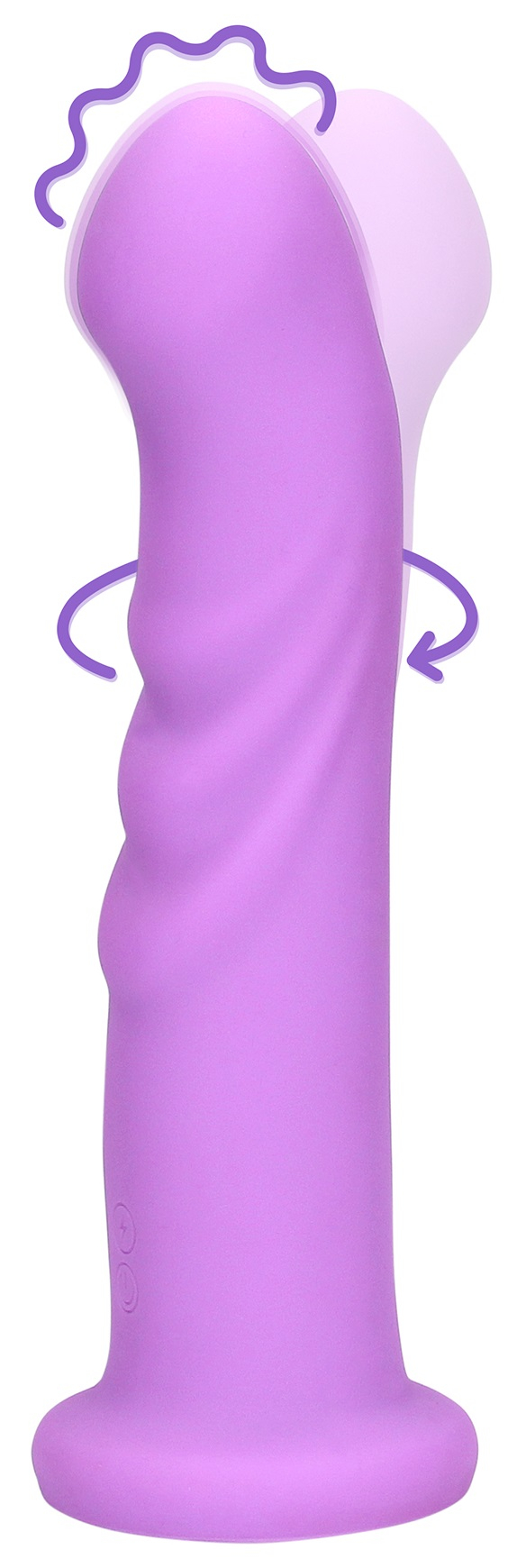 Ultra Soft Silicone Rotating G-Spot Vibrator