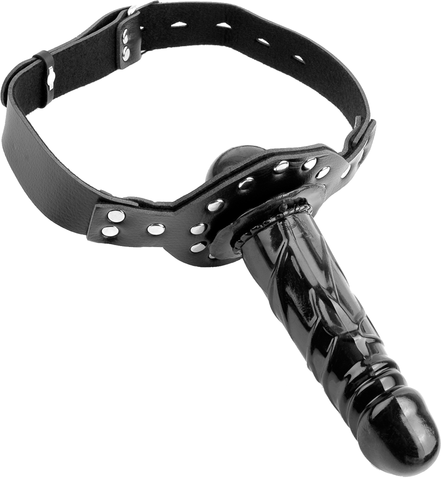 Delux Ball Gag with Dong