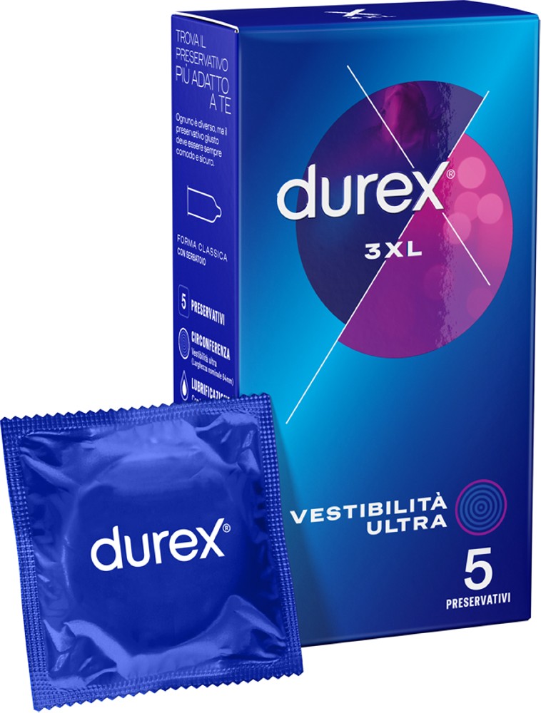 Durex 3XL - 5 pezzi