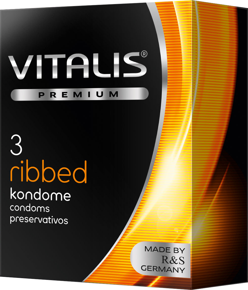 Vitalis Ribbed - 3 pezzi